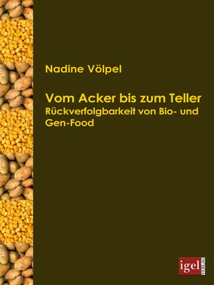 cover image of Vom Acker bis zum Teller